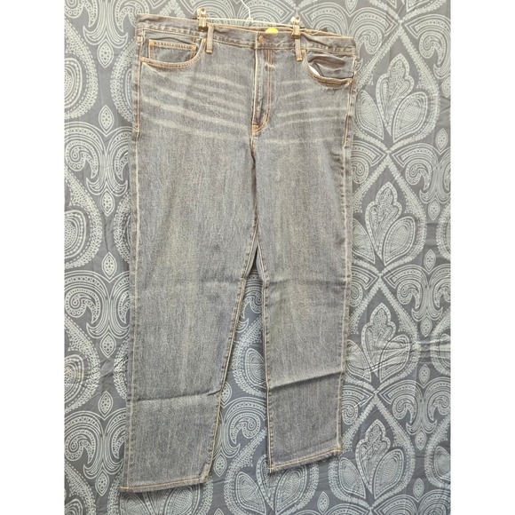 Lands' End Other - Lands End Square Rigger Mens Relaxed Fit Jeans Dark Medium Wash 42x32 NWT